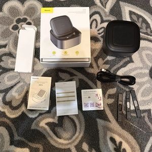 8 in 1 Phone Holder Docking Station Baseus Mate Intelligent HUB Expanded Socket.